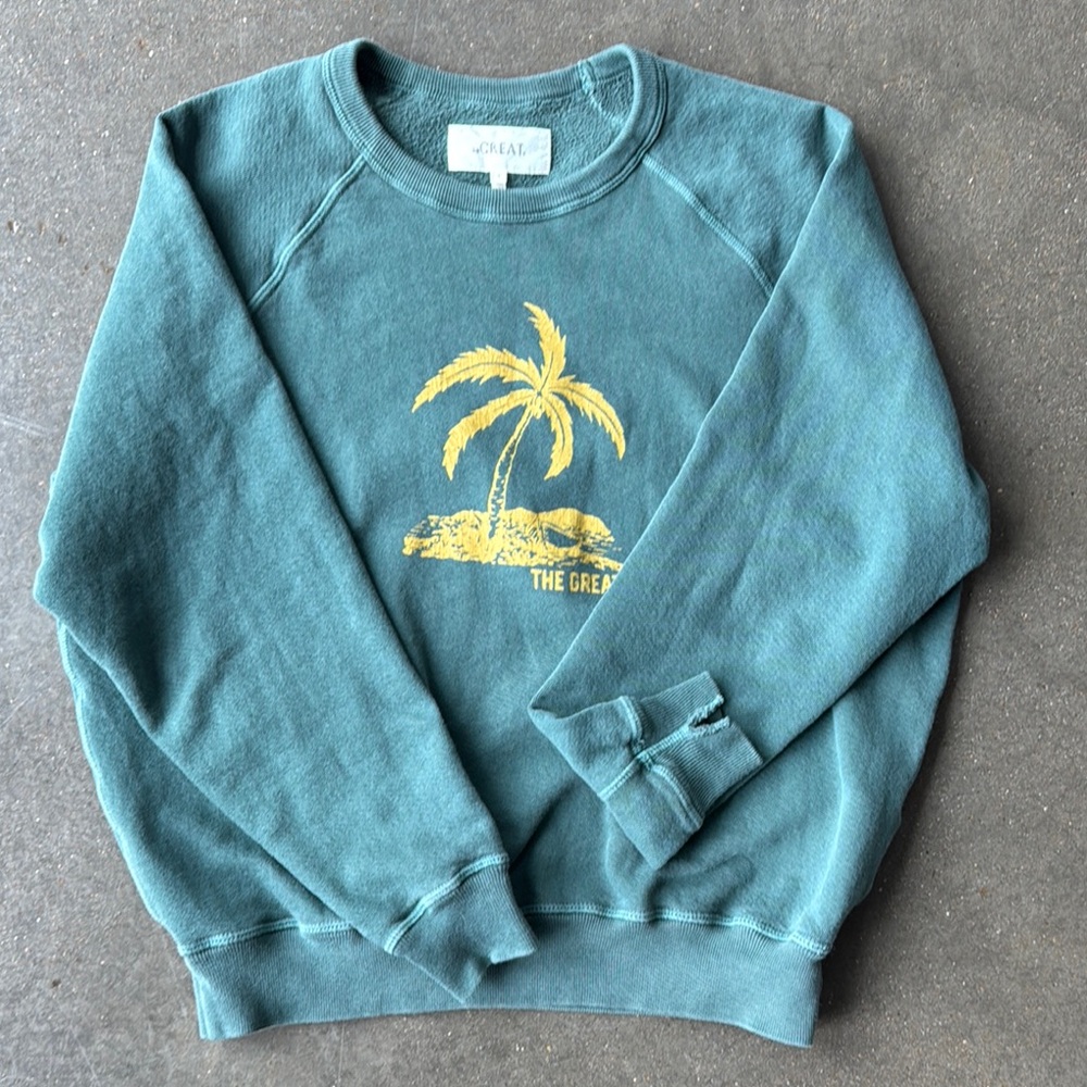 The GREAT. College Graphic Sweatshirt
